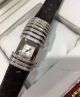 Cartier Small Silver Dial With Diamonds Replica Watches - Black Leather Band (6)_th.jpg